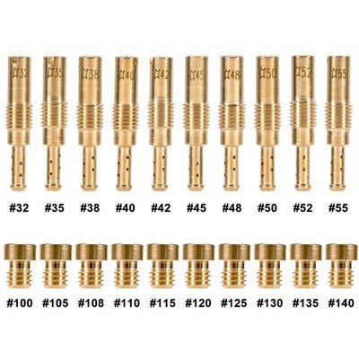 Carburetor Jet Set 30pcs Main Slow for Keihin CVK