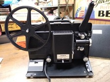 Vtg ARGUS Showmaster 870S Super 8 18.5-32MM Portable Movie Projector Works Good