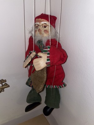 Marionette Nikolaus Handmade