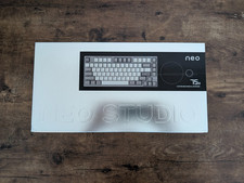 Qwertykeys Neo75 Prebuilt Mechanical Keyboard - Anodized Taupe Grey