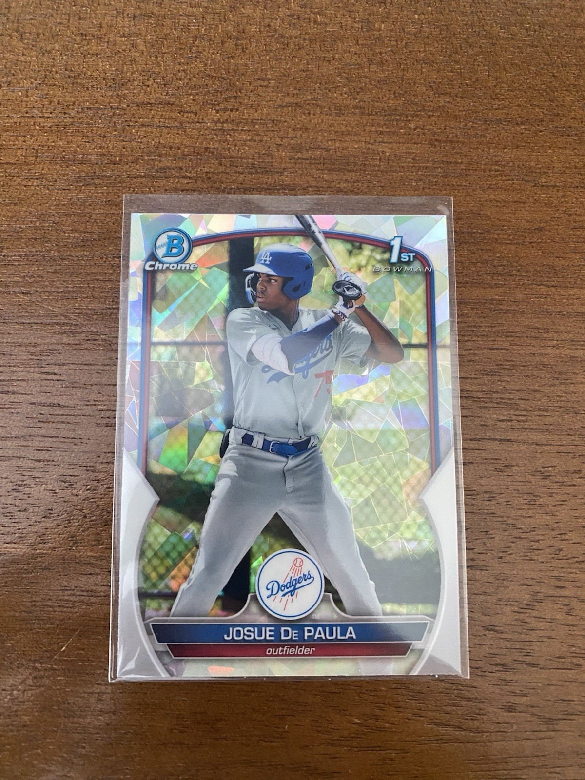 2023 Bowman - Chrome Prospects Josue De Paula #BCP-111 Atomic Refractor (RC)