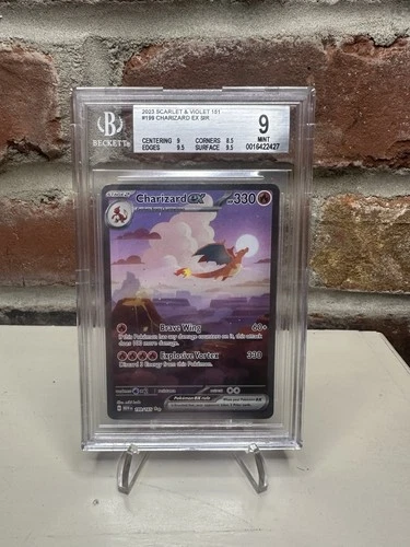 2023 Charizard EX SIR 199/165 Scarlet & Violet 151 BGS 9 MINT