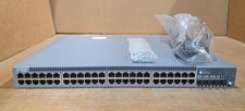 Juniper EX3400-48P 48-Port PoE 4-Port SFP 920W AC AFO Switch Tested Reset