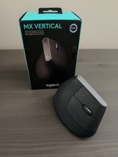 Logitech Advanced MX Vertical Wireless Mouse Ergonomic Rechargeable Graphite