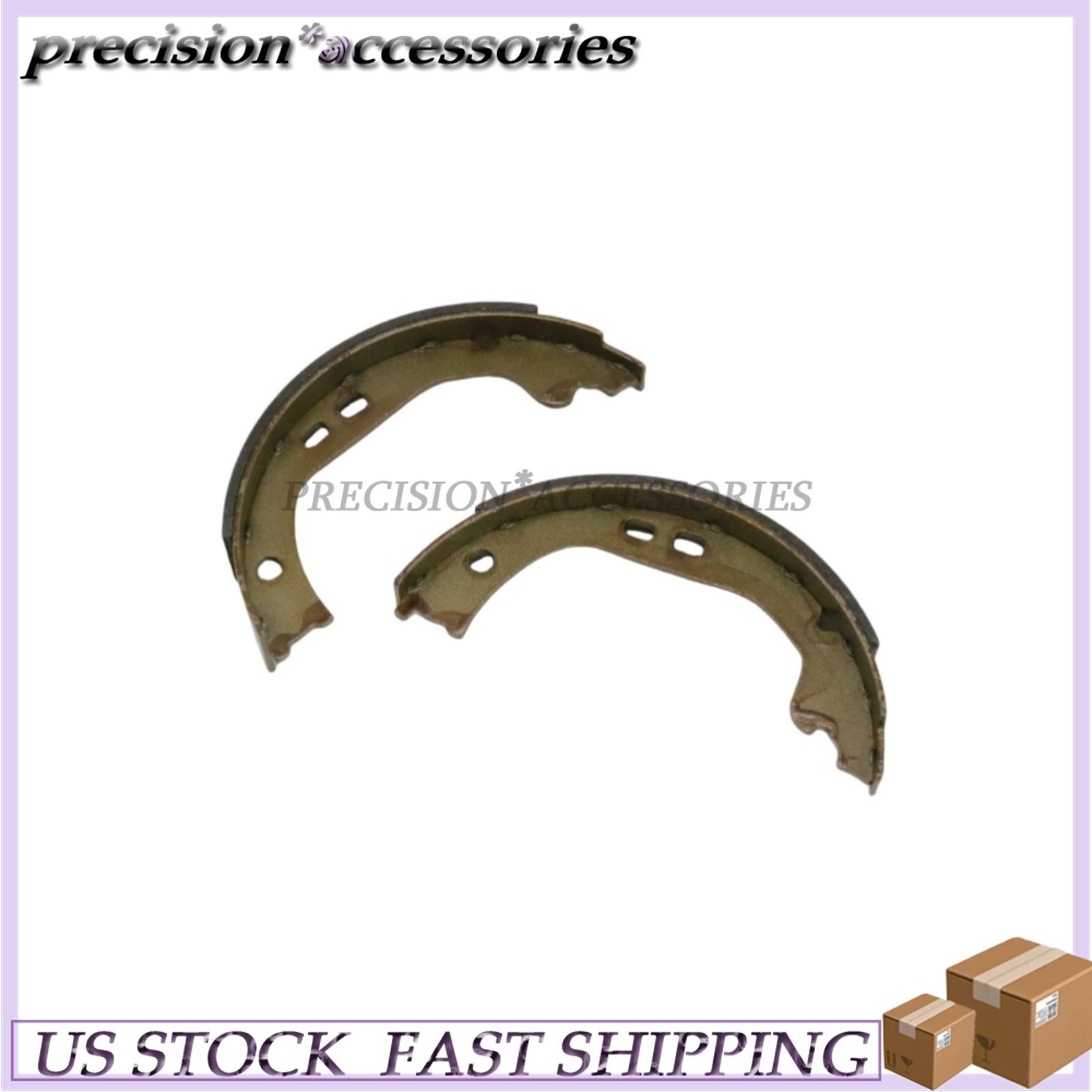 1 Set Parking Brake Shoes & Accessory Fastener Fits Maserati Ghibli Quattroporte