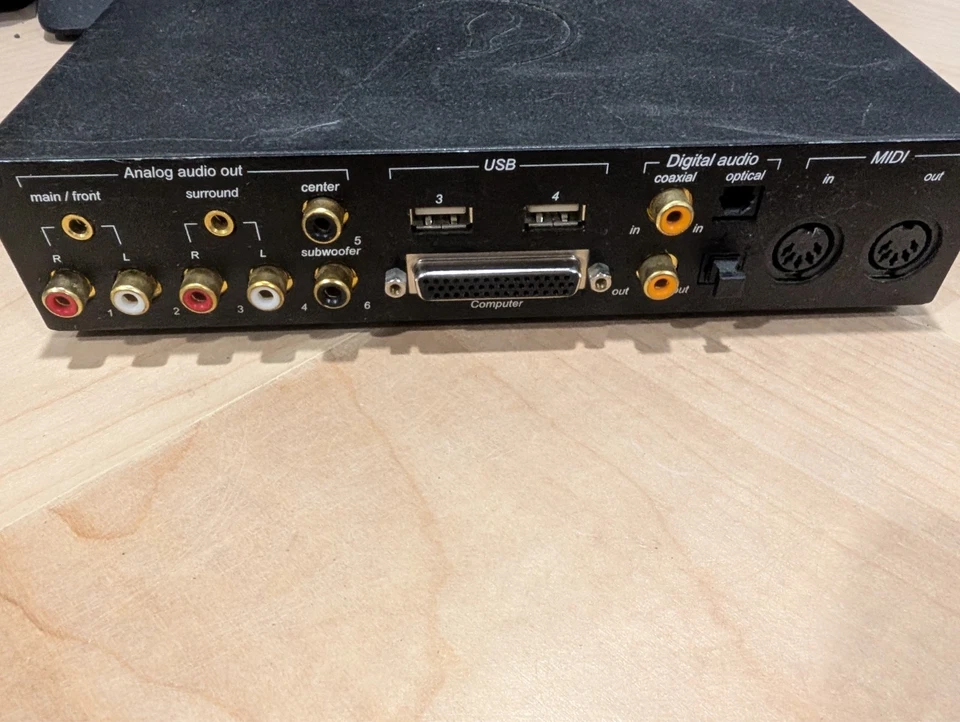 Hercules Game Theater XP Sound Card, cable. & Rack Crystal CS4630 Tested - Image 4 of 4