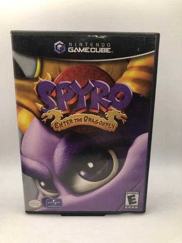 Spyro: Enter the Dragonfly (Nintendo GameCube, 2002) No Manual Tested Working