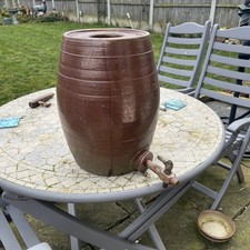19th Century Stoneware Spirit Barrel