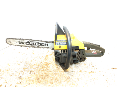 #ad Vintage McCulloch Titan 40 Chainsaw Runs But Needs Tuneup Parts or Repair $99.95