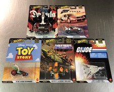 HOT WHEELS PREMIUM 2026 CULTURA POP (JUEGO DE 5) COCHES DE PELÍCULA DRACULA KOOL COMBI