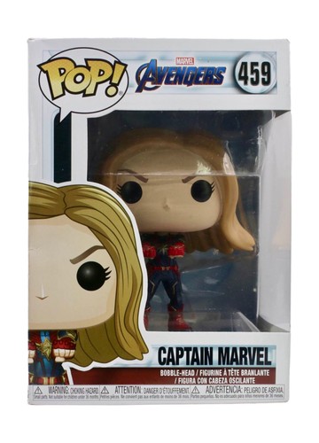 Funko Pop! Marvel Captain Marvel #459 Bobble-Head