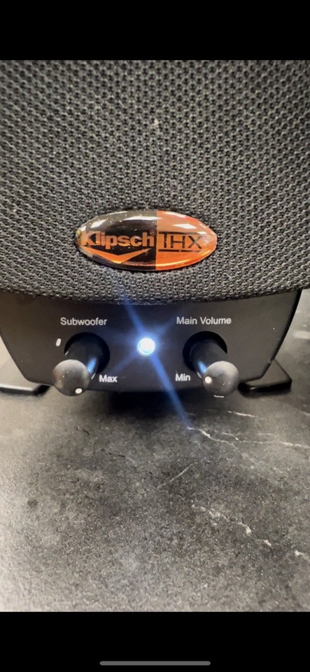 GRILL Klipsch Subwoofer Original 6.5" Genuine Speaker ProMedia 2 1 4 1 - Foto 3