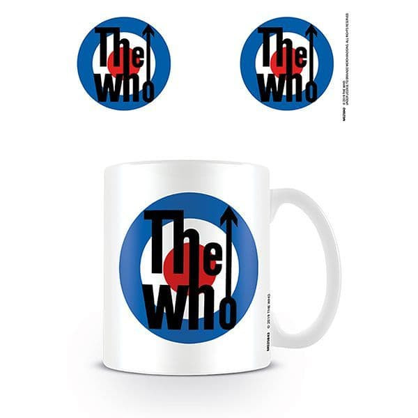 The Who (Target Logo) Mug - Music Gift - The Who Memorabilia Mug