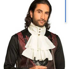 HISTORICAL CHARACTER'S JABOT SHIRT Collar - VICTORIAN STEAMPUNK Dress /  DRACULA