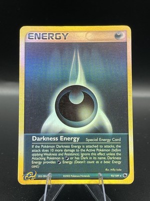 (LP) Darkness Energy 93/109 Reverse Holo Ruby & Sapphire Pokemon Card 330a-86