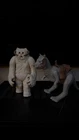 Vintage Kenner Star Wars Wampa & Tauntaun Lot READ DESCRIPTION