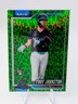2026 Topps Series 1 - Troy Johnston #317 Marlins -  Holiday Green Leaf Foil - RC