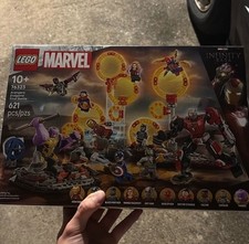 LEGO Avengers Endgame Final Battle 76323 Marvel 621pcs Iron Man Black Panther