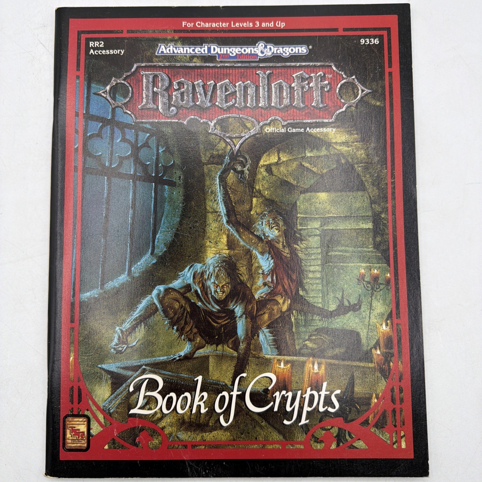 Ravenloft Module Ravenloft Book of Crypts 9336 RR2 Adventure Module Dungeons & Dragons ...