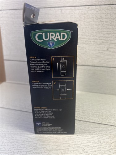 Curad Supporto Ginocchio Neoprene Pull-Over con Rotula Aperta, Grande 16-18" - Foto 5 di 5