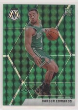2019-20 Panini Mosaic Rookies Green Prizm Carsen Edwards #220 k7p