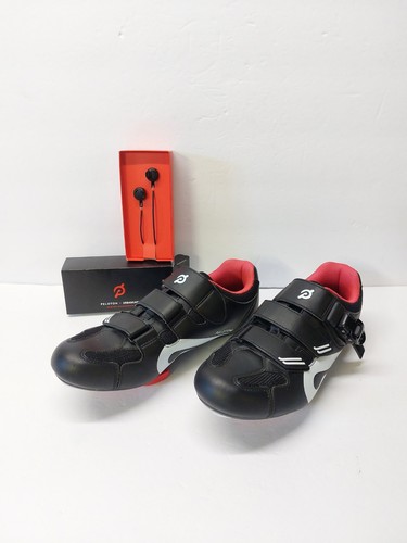 Peloton Cycling Shoes & Bonus Headphones Size 42 or US Womens 11 / Mens 9.5