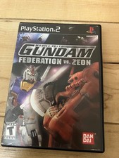 Mobile Suit Gundam: Federation vs. Zeon (Sony PlayStation 2, 2002) CIB