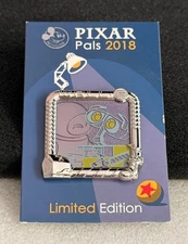 Disney Pixar Fest 2018 Wall-E & Eve Pixar Pals LE 2000 Annual Passholder LE Pin