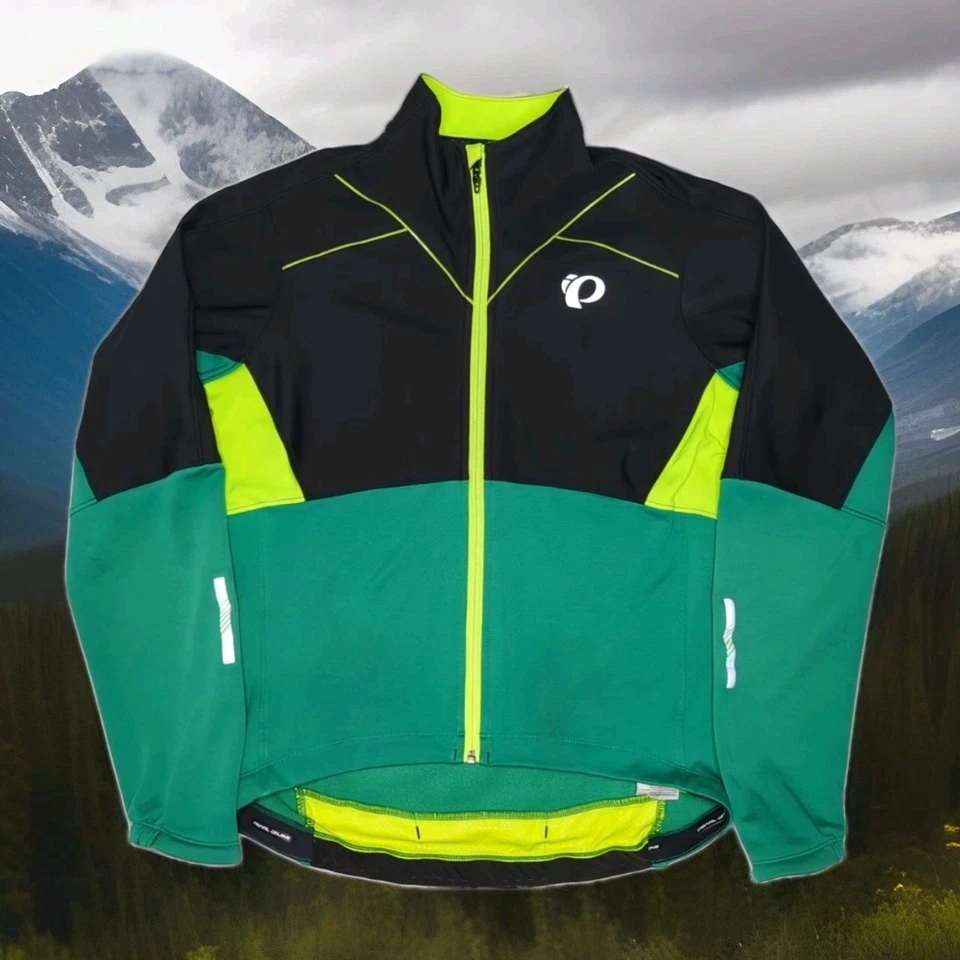 Pearl Izumi PRO Pursuit Softshell Thermal Jacket Bike Cycling Winter Mens Large - Image 2 of 4