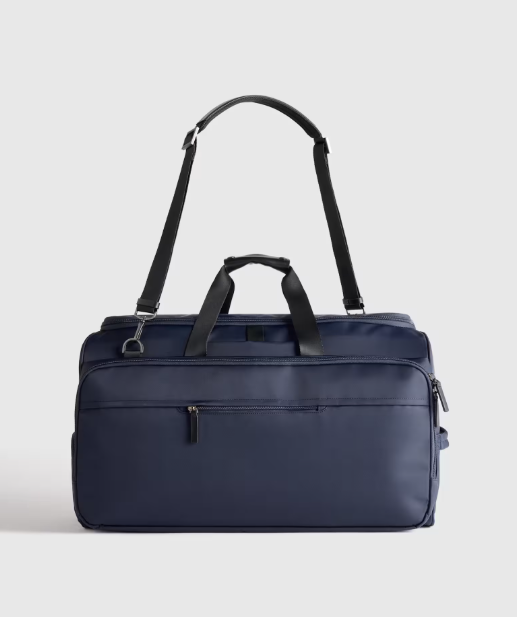 NWT QUINCE VOYAGE NYLON GARMENT DUFFLE TRAVEL CARRYON SHOULDER BAG $128 LAST ONE