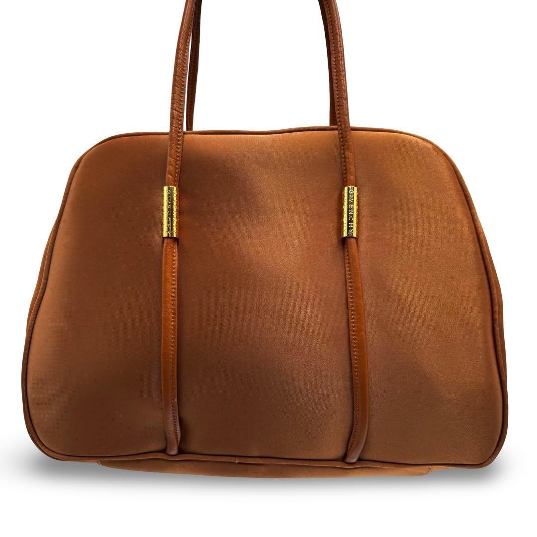 Givenchy Boston-Style Tote Bag Large Capacity Camel Handbag thumbnail 3