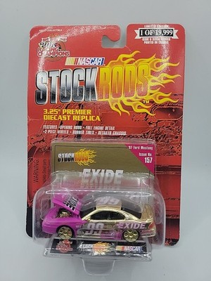Jeff Burton #99 NASCAR Exide 97 Mustang 1:64 Scale DieCast Stock Rods #157 New