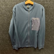 Peak Performance Mens M Mid Layer Jacket Full Zip Blue G80241 Swedish Design
