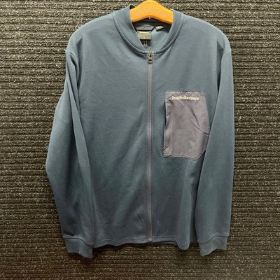 Peak Performance Mens M Mid Layer Jacket Full Zip Blue G80241 Swedish Design