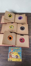 40 Records VTG 45 RPM Vinyl Records Lot In 3 Storage Albums 50 s And 60 s READ