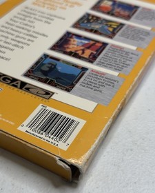 Cobra Command (Sega CD, 1992) Disc and Box, Tested