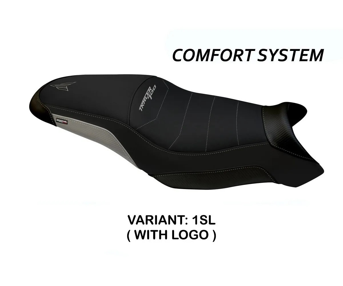 Seat saddle cover Kindia Comfort Sys Silver TPZ YAMAHA TRACER 7 2021 2025 1K8
