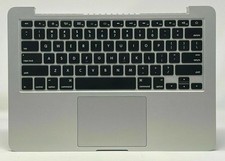 MacBook Pro 13" A1502 Early 2015 Top Case Palmrest w/ Battery Keyboard - Grade A