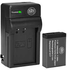 BM LP-E17 Battery  Charger for Canon Rebel T6i, T6s, EOS M3, EOS 750D, EOS 760D