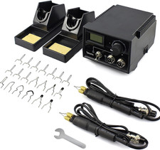 60W Professional Wood Burning Kit Pro Wood Burner Pyrography Tool with 20 Wire N