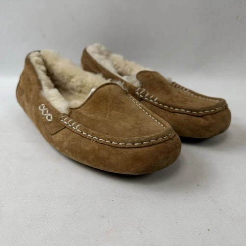 UGG 7 ciabatte mocassini Ansley in camoscio da donna