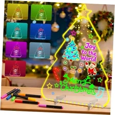 Lumiboard LED Drawing Board for Kids, Christmas Decorations Indoor Acrylic 