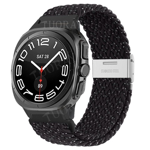 Braided Nylon Band Strap For Samsung Galaxy Watch 8/8 Classic 46mm/Ultra 47mm - Picture 32 of 59