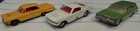 Lot of 9 Vintage Matchbox Cars - Nos. 9, 20, 55/73, 45, 64, 27, 34, (2) 56