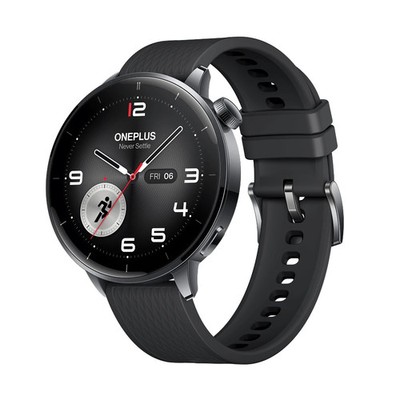 OnePlus Watch 3 43mm Smartwatch Amoled GPS Cardio IP68 Wearos Google Black