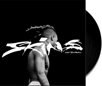 Xxxtentacion Skins LP Album vinyl record 2018 hip hop on Bad Vibes Forever