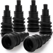 6 Pack Universal Firewall Boots, Rubber Firewall Grommet Kit for Wire Bundles...