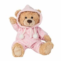 Teddy Hermann SchlafanzugbäR Kuscheltier TeddybäR PlüSch Rosa 30 Cm Ab 0 J