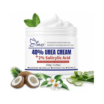 LOLX 40% Urea 2% Salicylic Acid Cream for Feet & Hands Hydrating 150g
