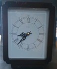 Wako: Vintage; Rare Dark Wood 8.5x6.25x3" Quartz-Japan Desk/Mantle Wood Clock — photo 5